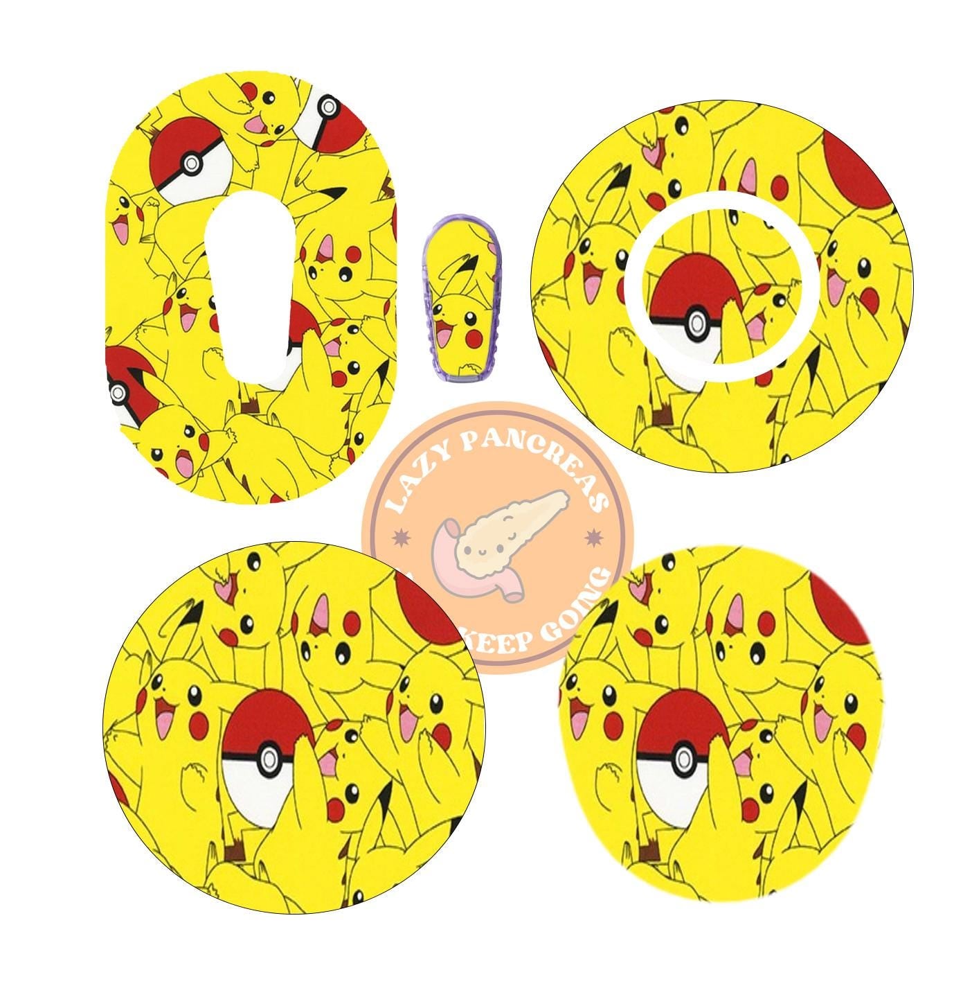 Patch for Dexcom G6, G7 & Freestyle Libre CGMs, Waterproof Diabetes Stickers