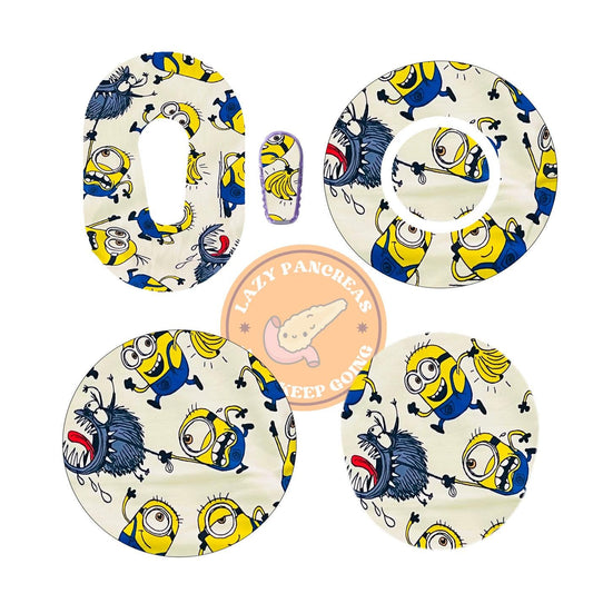 Patch for Dexcom G6, G7 & Freestyle Libre CGMs, Waterproof Diabetes Stickers