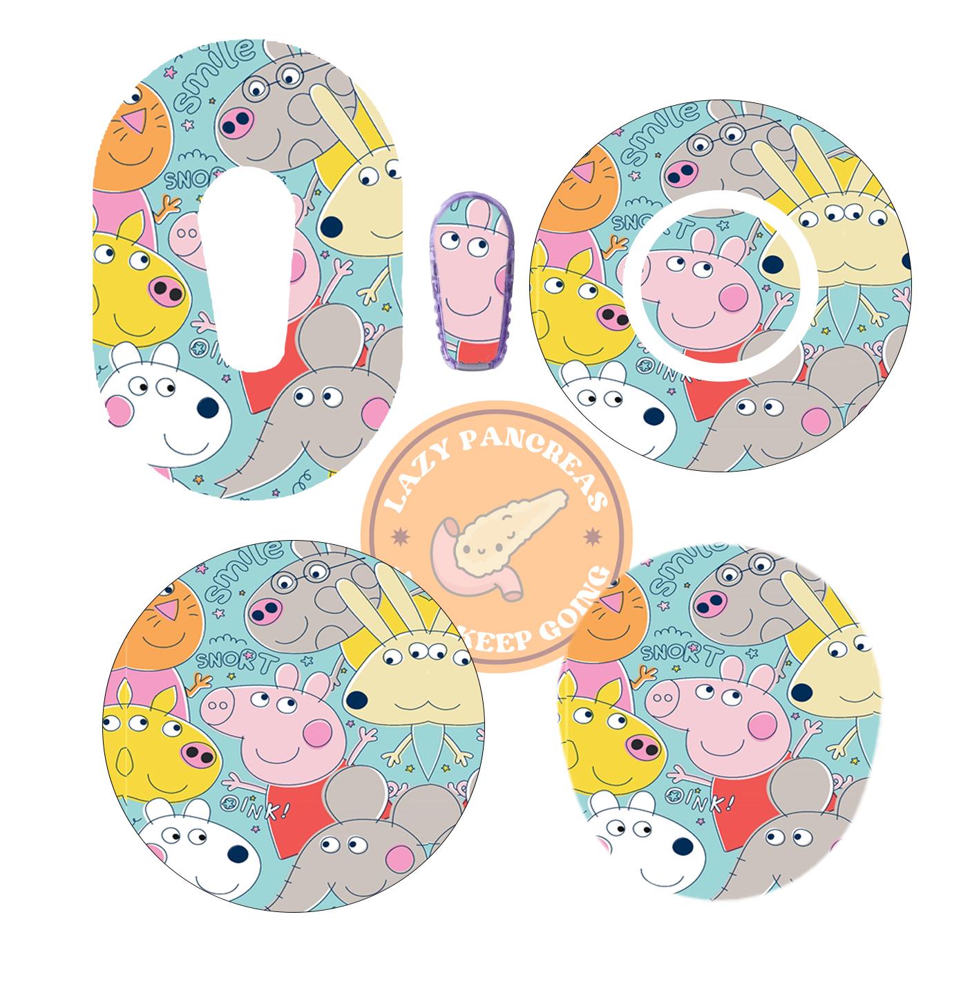 Patch for Dexcom G6, G7 & Freestyle Libre CGMs, Waterproof Diabetes Stickers
