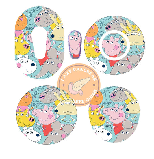 Patch for Dexcom G6, G7 & Freestyle Libre CGMs, Waterproof Diabetes Stickers