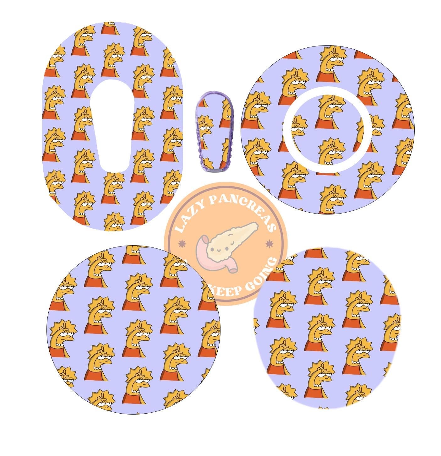 Patch for Dexcom G6, G7 & Freestyle Libre CGMs, Waterproof Diabetes Stickers