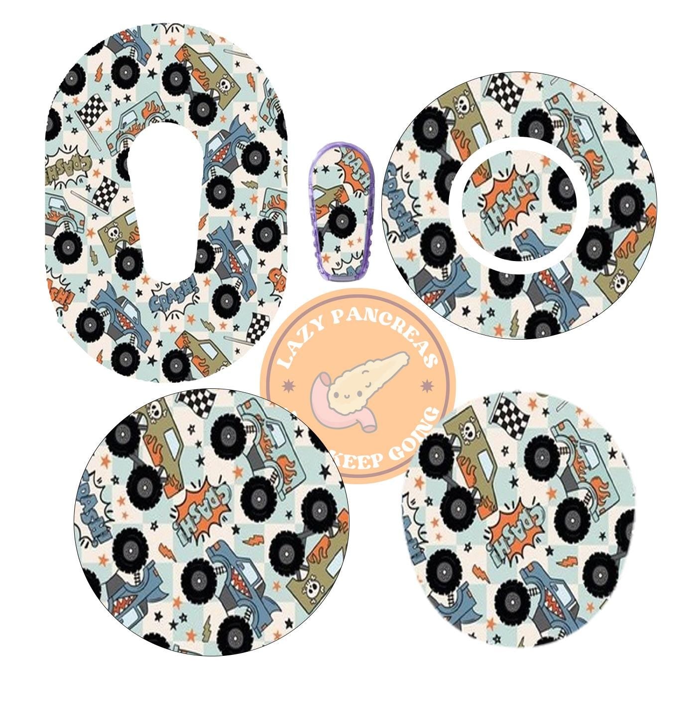 Patch for Dexcom G6, G7 & Freestyle Libre CGMs, Waterproof Diabetes Stickers