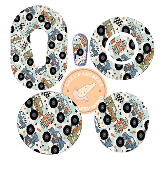 Patch for Dexcom G6, G7 & Freestyle Libre CGMs, Waterproof Diabetes Stickers