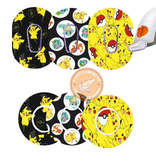 3 pk Patch for Dexcom G6 & Freestyle Libre CGMs, Waterproof Diabetes Stickers