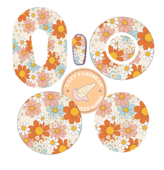 Patch for Dexcom G6, G7 & Freestyle Libre CGMs, Waterproof Diabetes Stickers