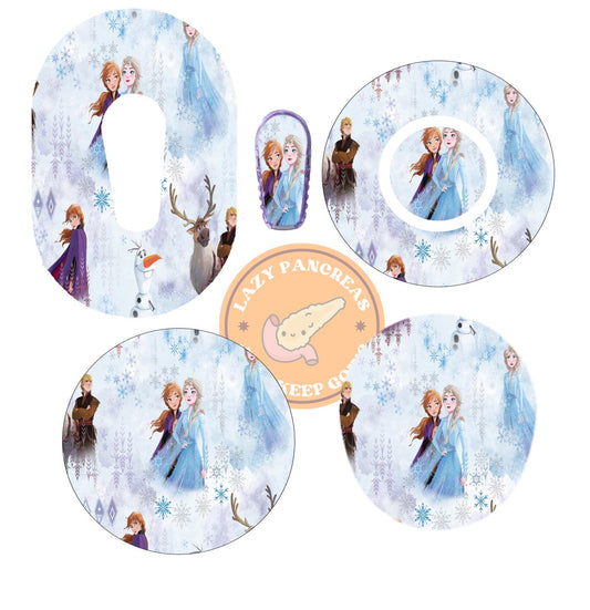 Patch for Dexcom G6, G7 & Freestyle Libre CGMs, Waterproof Diabetes Stickers