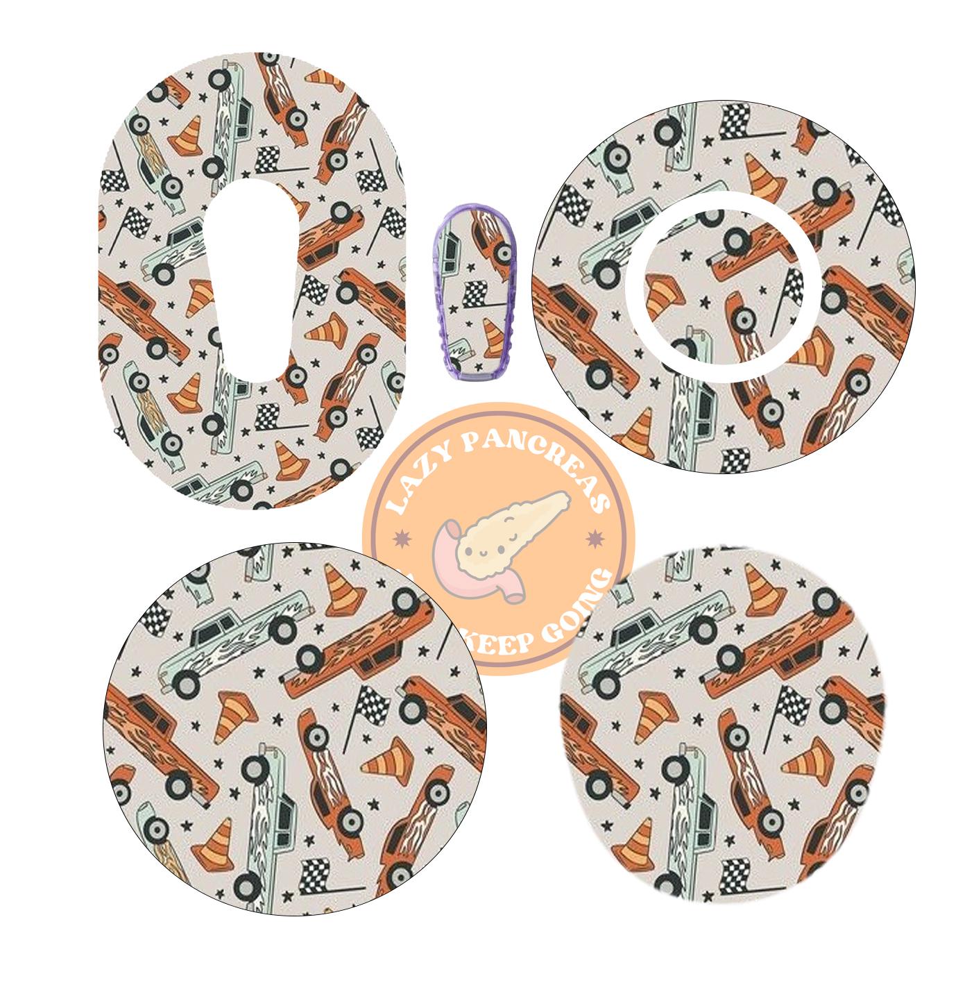 Patch for Dexcom G6, G7 & Freestyle Libre CGMs, Waterproof Diabetes Stickers