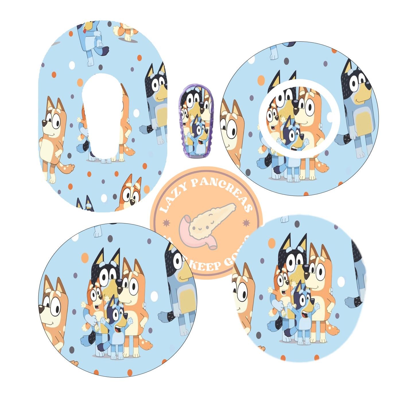 Patch for Dexcom G6, G7 & Freestyle Libre CGMs, Waterproof Diabetes Stickers