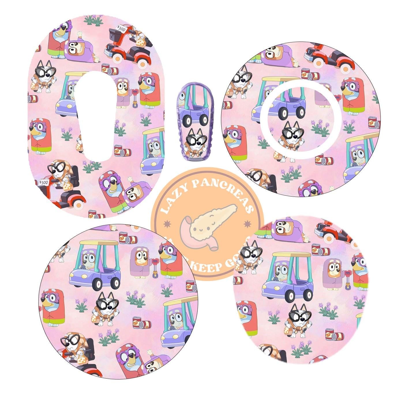 Patch for Dexcom G6, G7 & Freestyle Libre CGMs, Waterproof Diabetes Stickers