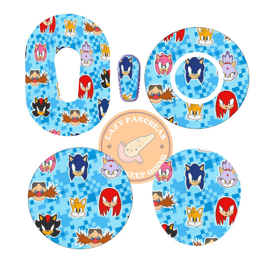 Patch for Dexcom G6, G7 & Freestyle Libre CGMs, Waterproof Diabetes Stickers