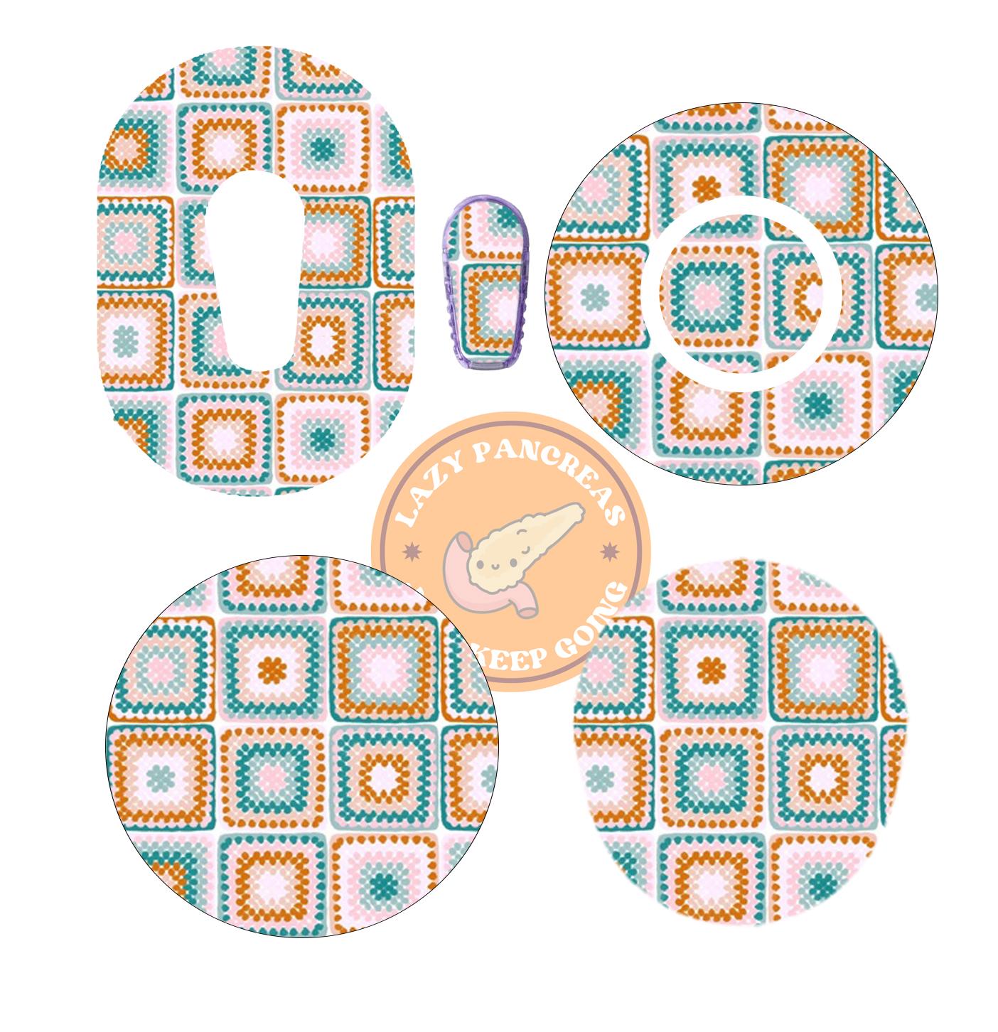 Patch for Dexcom G6, G7 & Freestyle Libre CGMs, Waterproof Diabetes Stickers