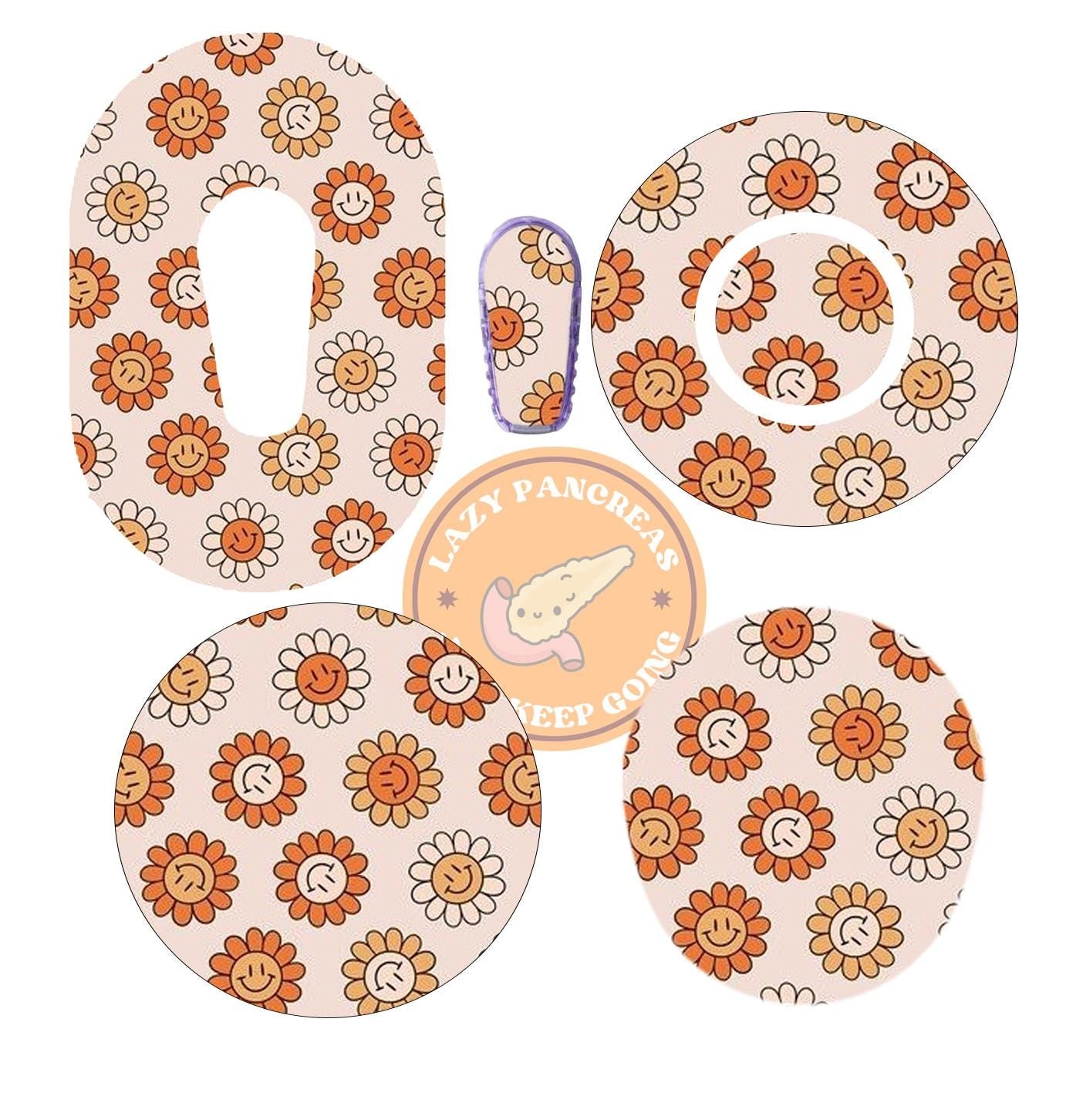 Patch for Dexcom G6, G7 & Freestyle Libre CGMs, Waterproof Diabetes Stickers