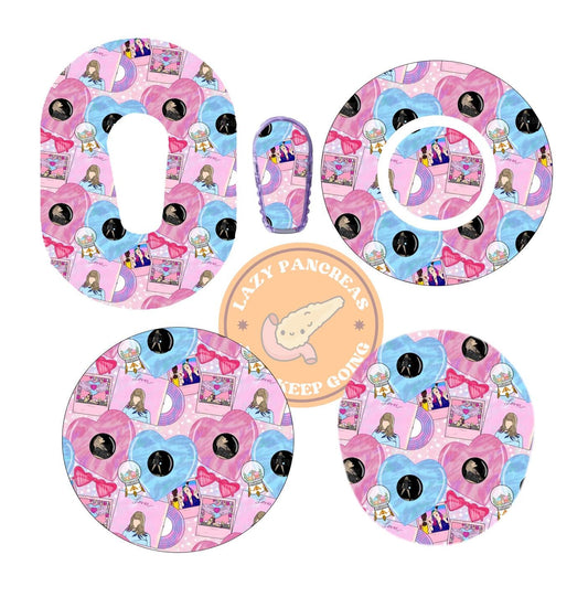 Patch for Dexcom G6, G7 & Freestyle Libre CGMs, Waterproof Diabetes Stickers