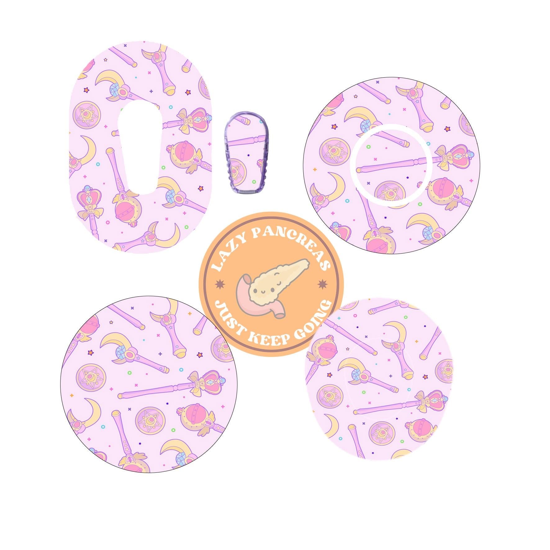 Patch for Dexcom G6, G7 & Freestyle Libre CGMs, Waterproof Diabetes Stickers