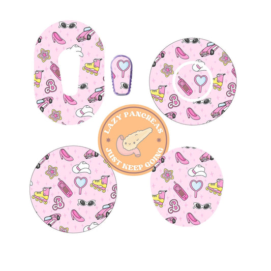 Patch for Dexcom G6, G7 & Freestyle Libre CGMs, Waterproof Diabetes Stickers