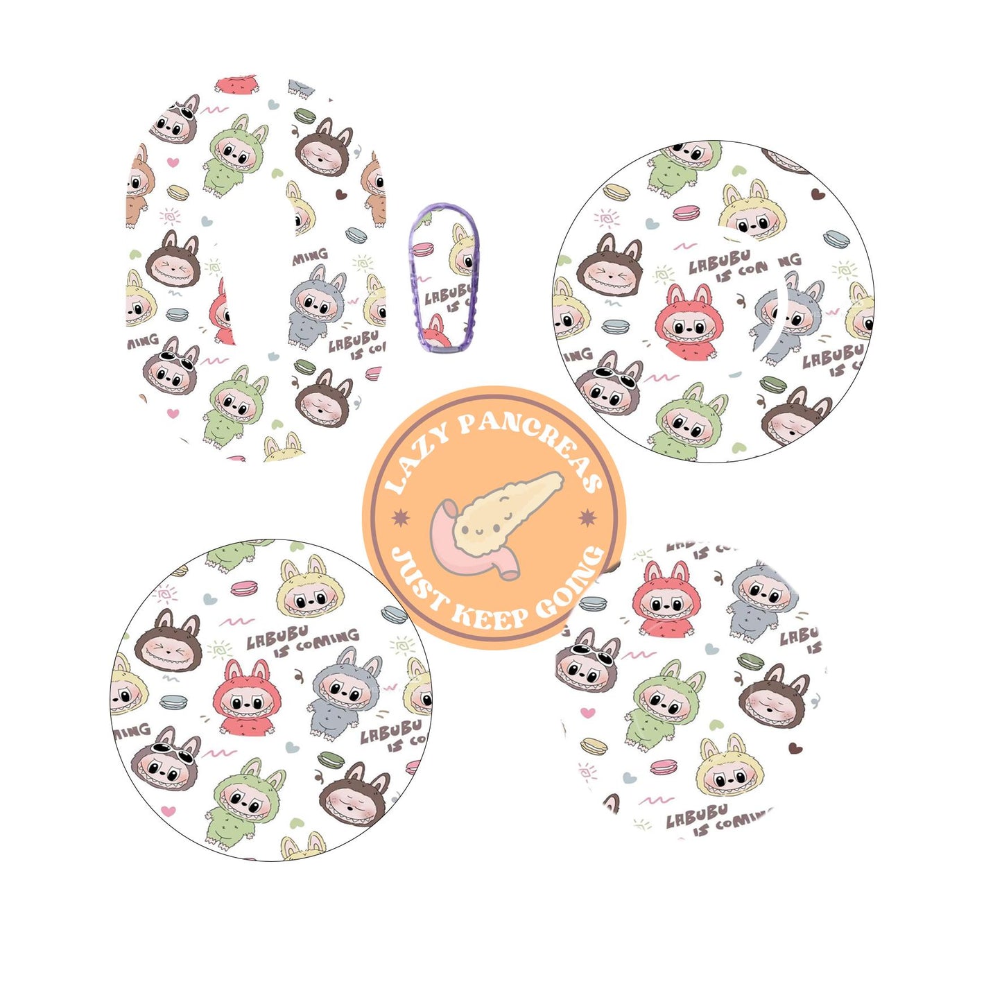 Patch for Dexcom G6, G7 & Freestyle Libre CGMs, Waterproof Diabetes Stickers