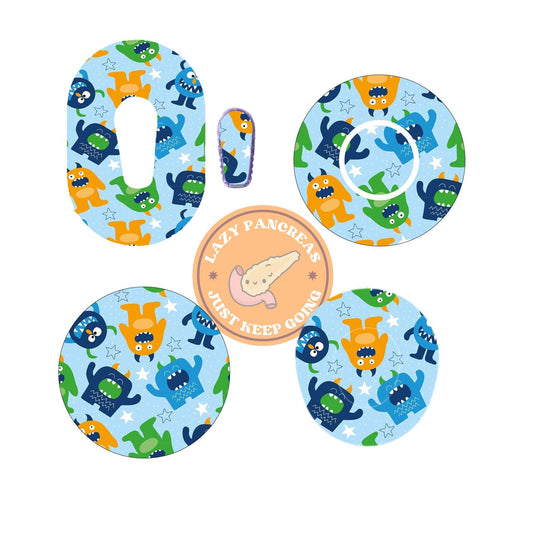 Patch for Dexcom G6, G7 & Freestyle Libre CGMs, Waterproof Diabetes Stickers
