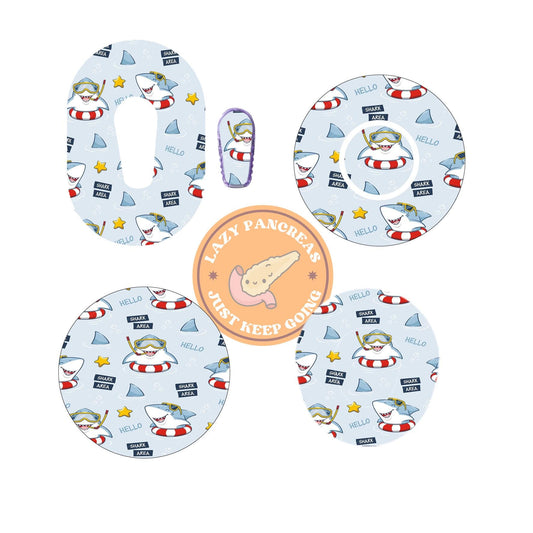 Patch for Dexcom G6, G7 & Freestyle Libre CGMs, Waterproof Diabetes Stickers