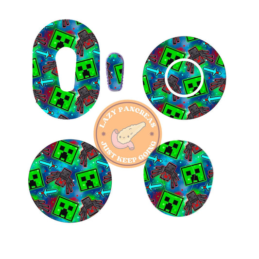 Patch for Dexcom G6, G7 & Freestyle Libre CGMs, Waterproof Diabetes Stickers