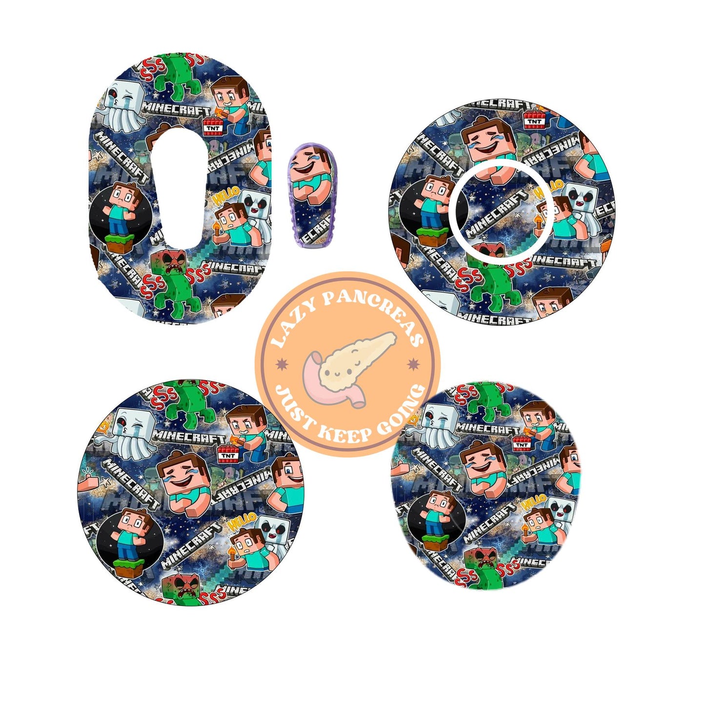 Patch for Dexcom G6, G7 & Freestyle Libre CGMs, Waterproof Diabetes Stickers