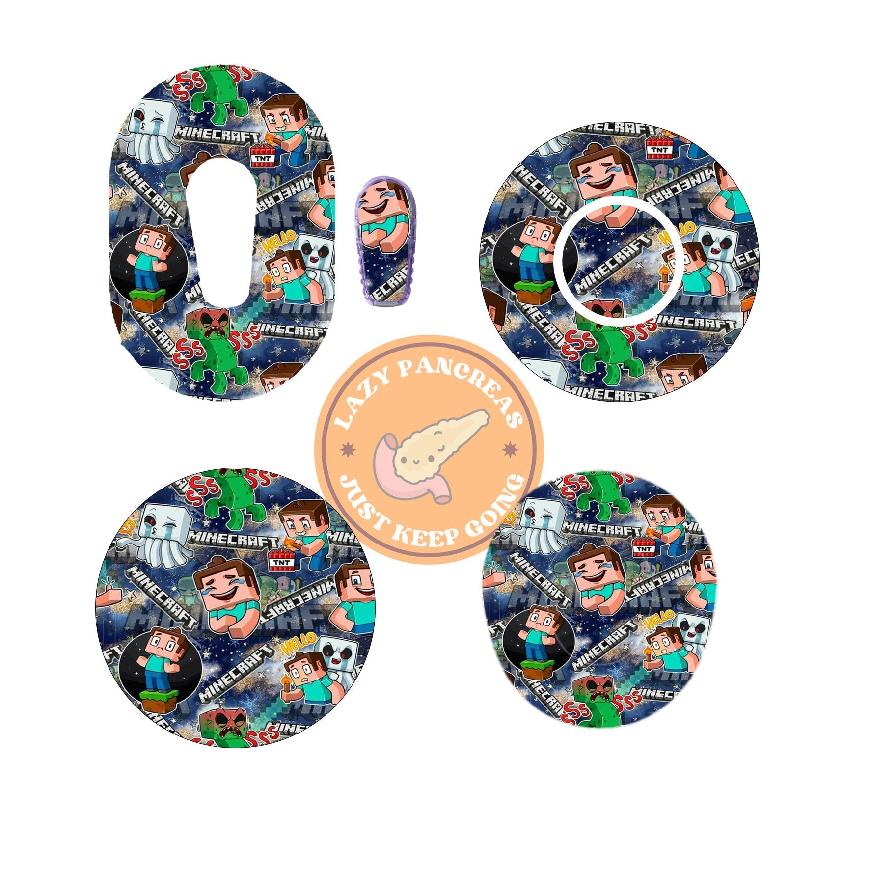 Patch for Dexcom G6, G7 & Freestyle Libre CGMs, Waterproof Diabetes Stickers