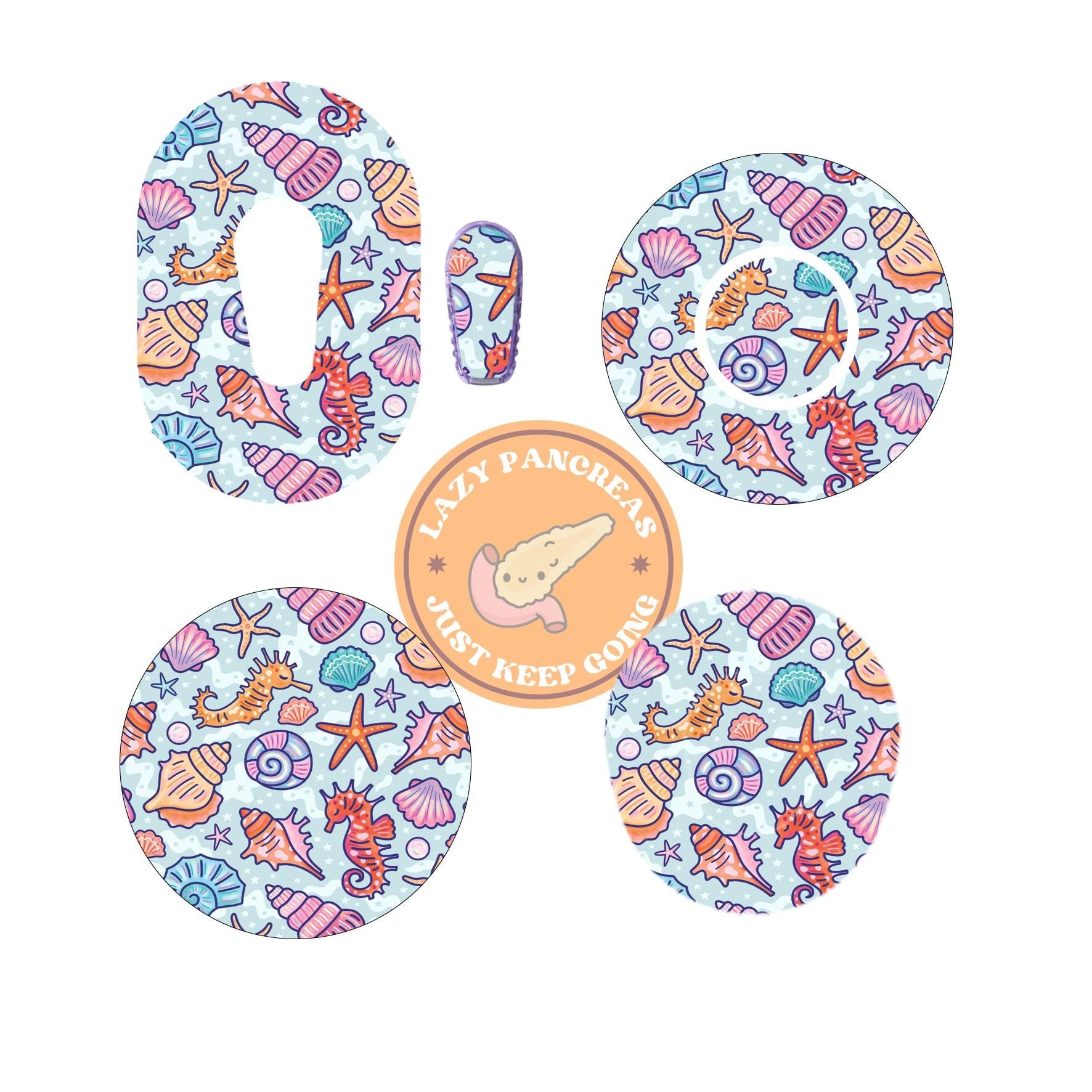 Patch for Dexcom G6, G7 & Freestyle Libre CGMs, Waterproof Diabetes Stickers