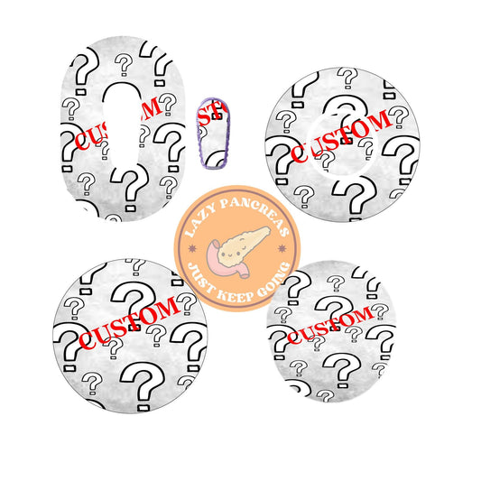 Custom patch Dexcom G6 Adhesive Sticker/ Medical Tape/ Tubie Tape/ Diabetes Patch modern diabetic