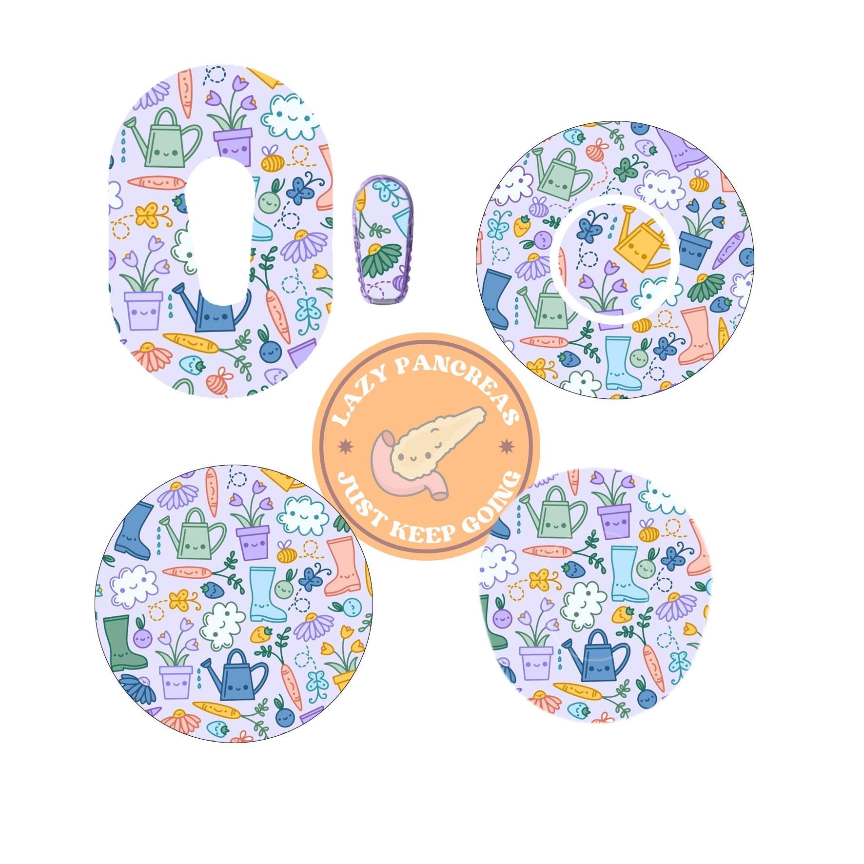 Patch for Dexcom G6, G7 & Freestyle Libre CGMs, Waterproof Diabetes Stickers