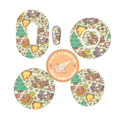 Patch for Dexcom G6, G7 & Freestyle Libre CGMs, Waterproof Diabetes Stickers