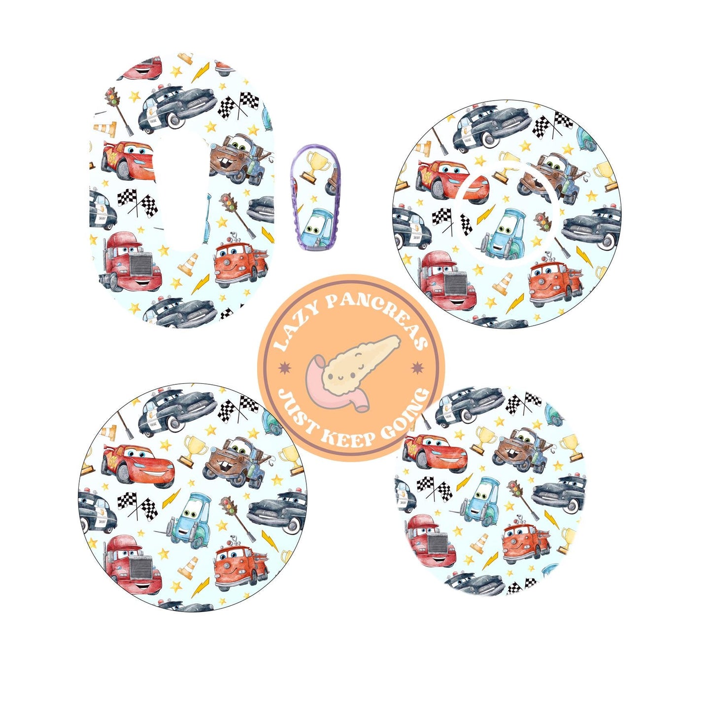 Patch for Dexcom G6, G7 & Freestyle Libre CGMs, Waterproof Diabetes Stickers