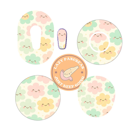 Patch for Dexcom G6, G7 & Freestyle Libre CGMs, Waterproof Diabetes Stickers