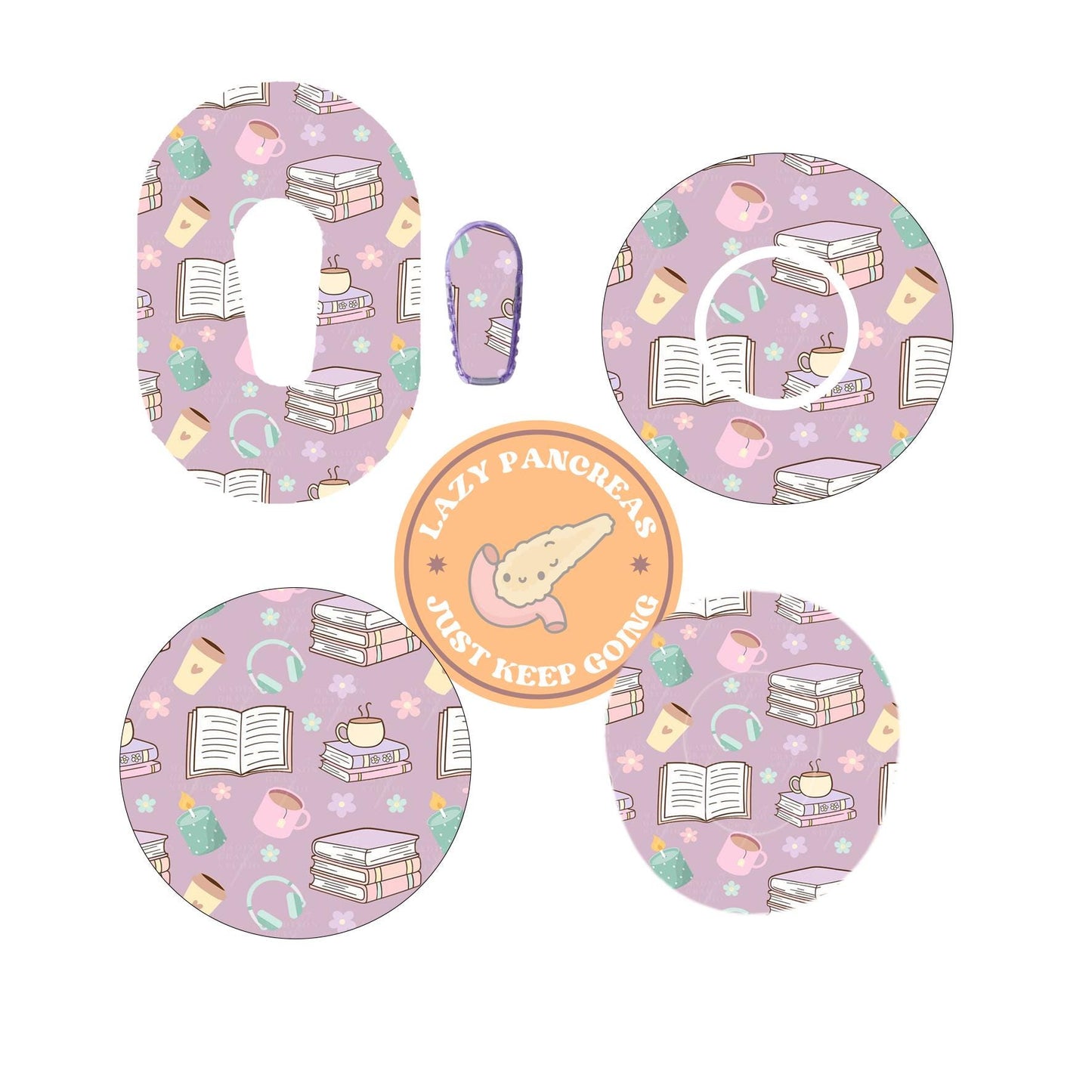 Patch for Dexcom G6, G7 & Freestyle Libre CGMs, Waterproof Diabetes Stickers