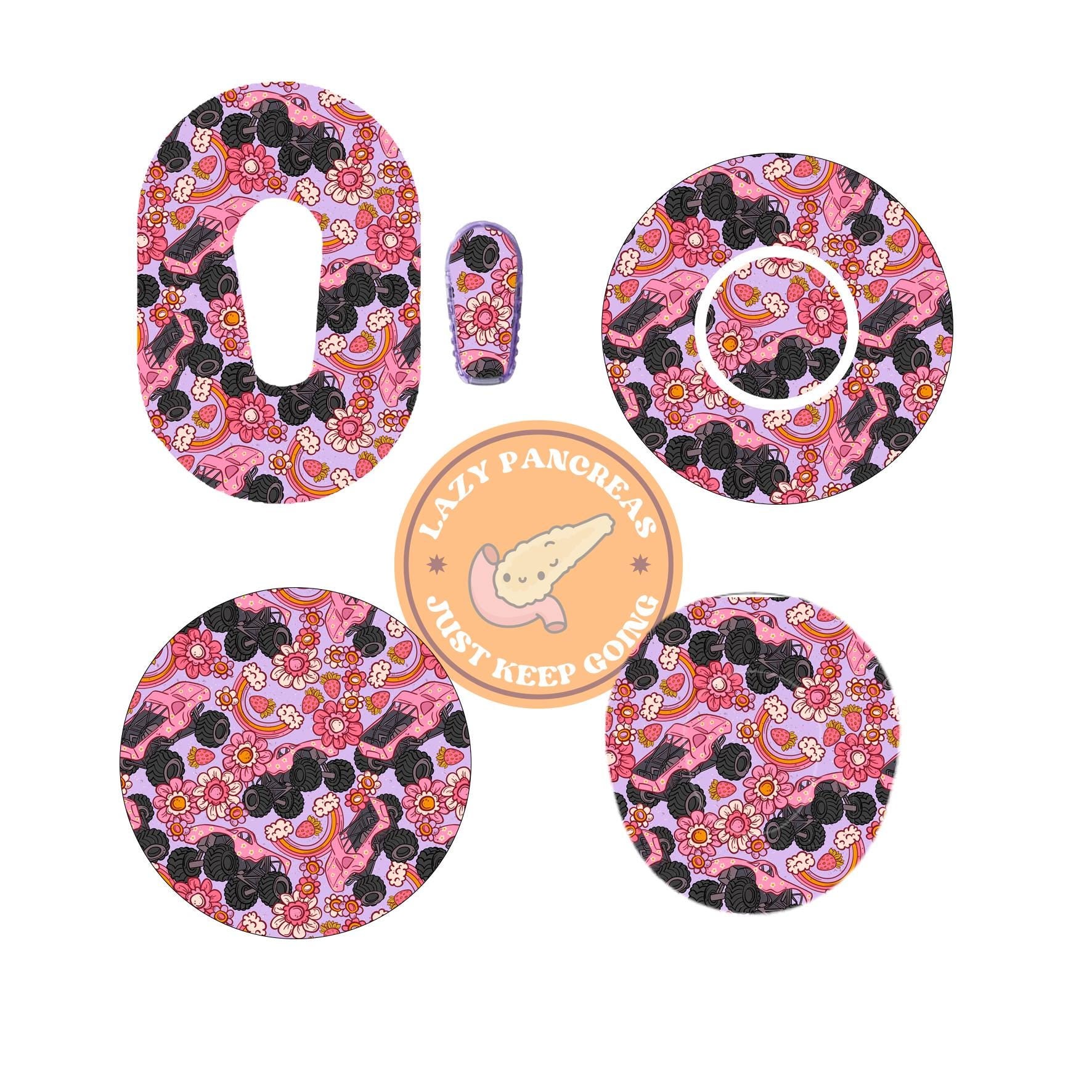 Patch for Dexcom G6, G7 & Freestyle Libre CGMs, Waterproof Diabetes Stickers
