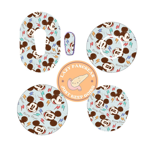 Patch for Dexcom G6, G7 & Freestyle Libre CGMs, Waterproof Diabetes Stickers