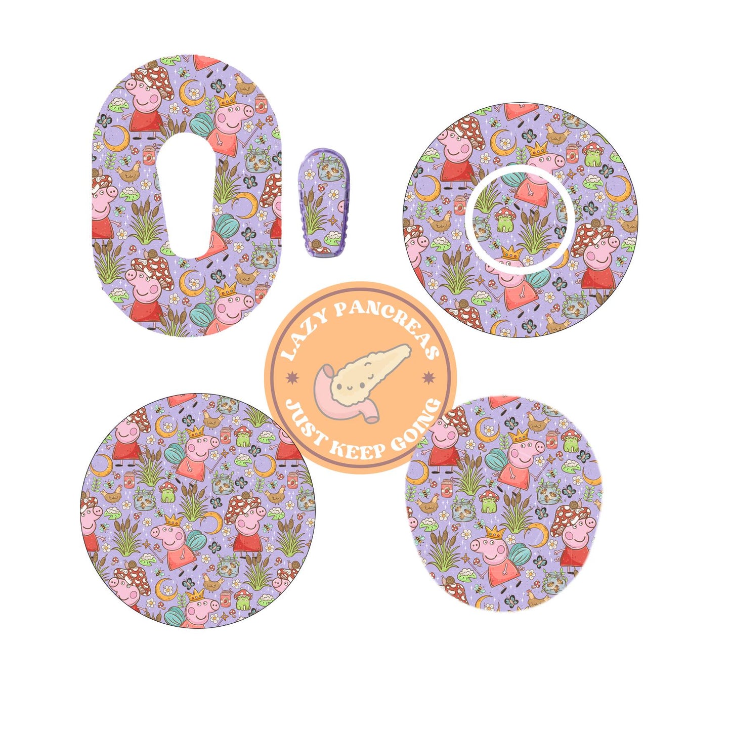 Patch for Dexcom G6, G7 & Freestyle Libre CGMs, Waterproof Diabetes Stickers