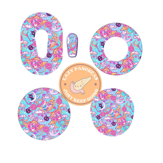 Patch for Dexcom G6, G7 & Freestyle Libre CGMs, Waterproof Diabetes Stickers