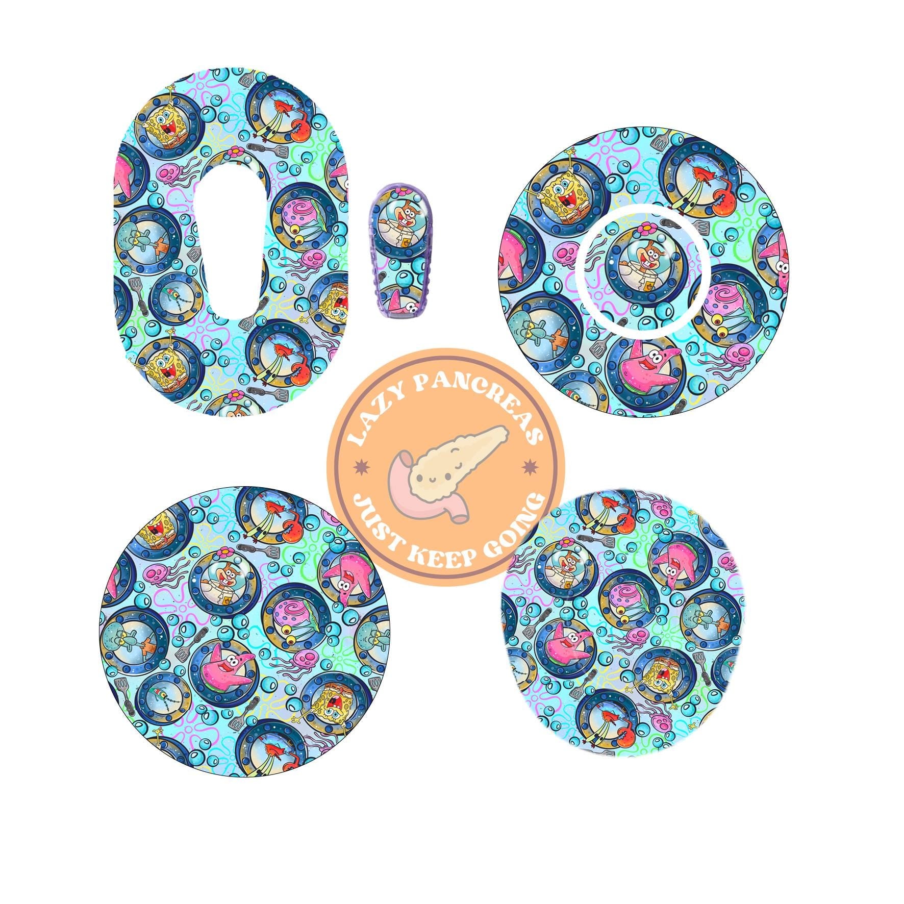 Patch for Dexcom G6, G7 & Freestyle Libre CGMs, Waterproof Diabetes Stickers