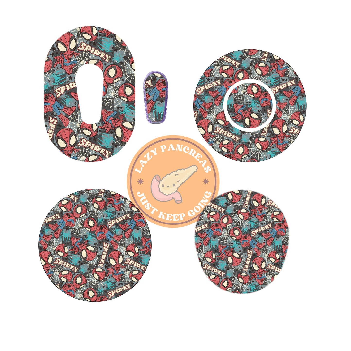 Patch for Dexcom G6, G7 & Freestyle Libre CGMs, Waterproof Diabetes Stickers