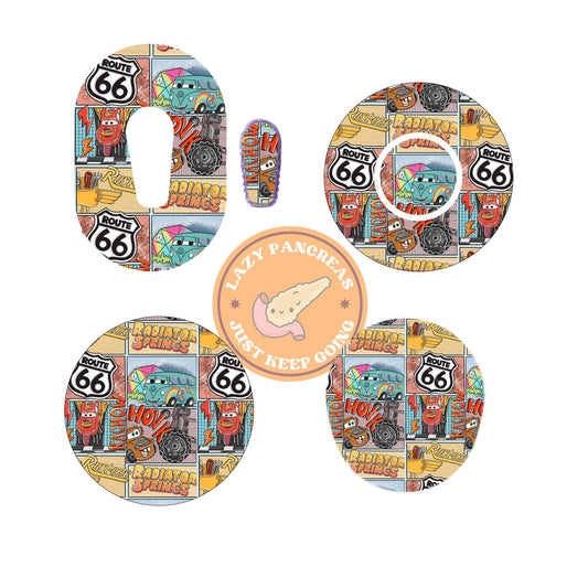 Patch for Dexcom G6, G7 & Freestyle Libre CGMs, Waterproof Diabetes Stickers