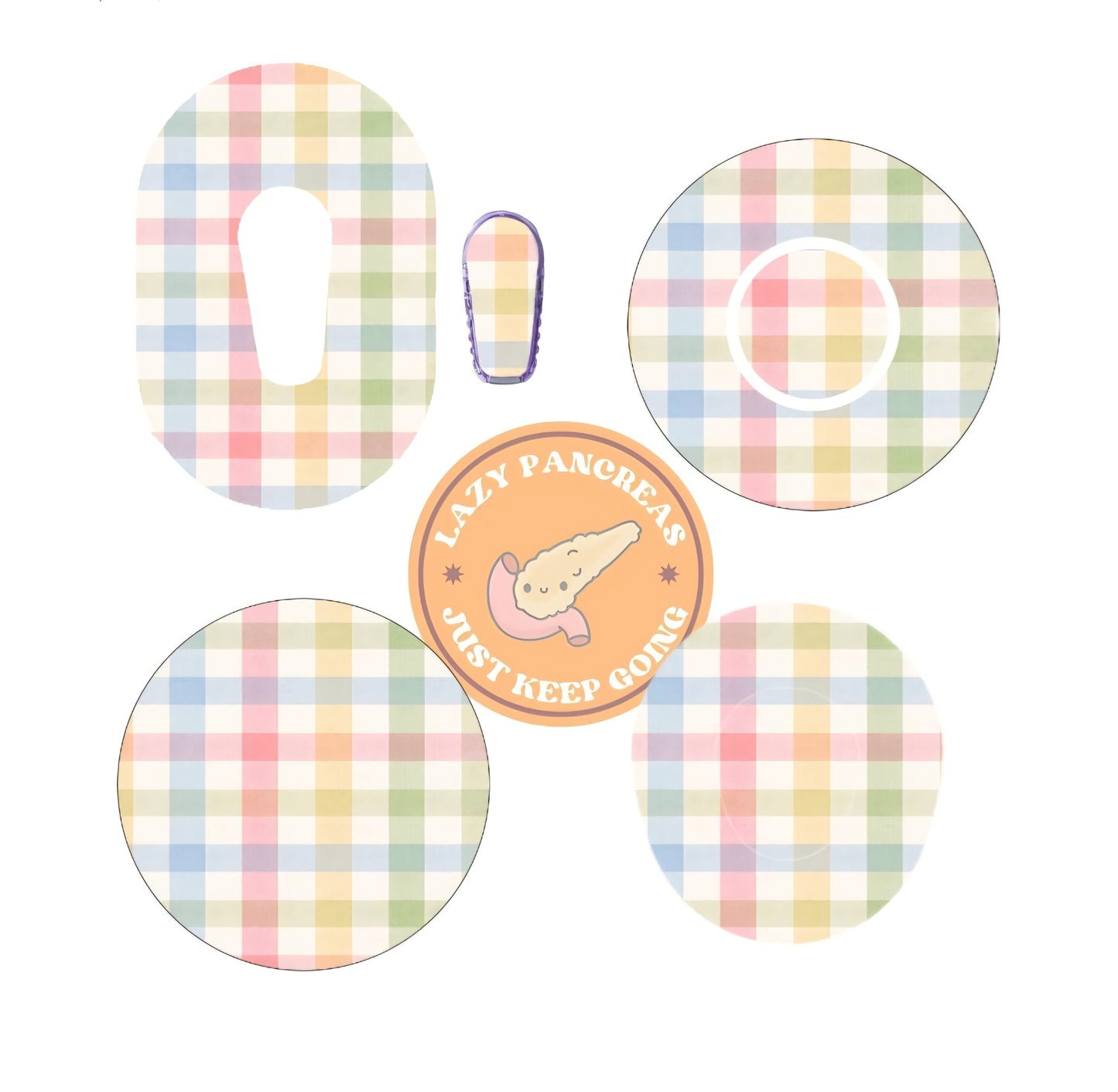 Rainbow Gingham